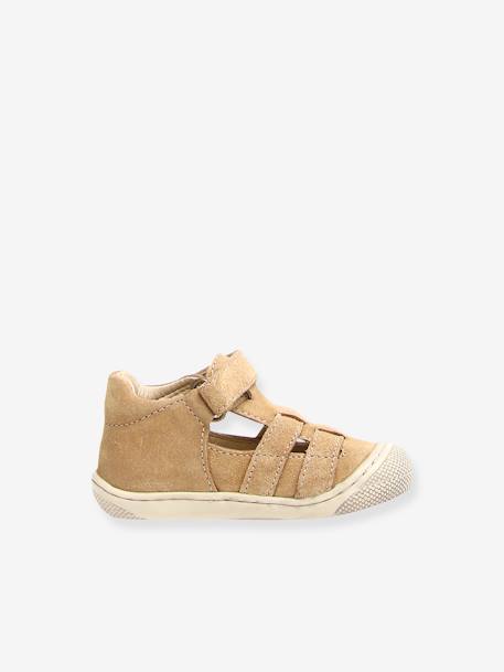Bottillons semi-ouverts bébé beige 2 - vertbaudet enfant 