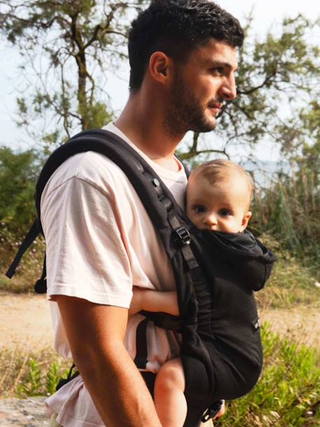 Porte-bébé physiologique HoodieCarrier 2 Black forest+Gris athlétique+Wild camo 5 - vertbaudet enfant 
