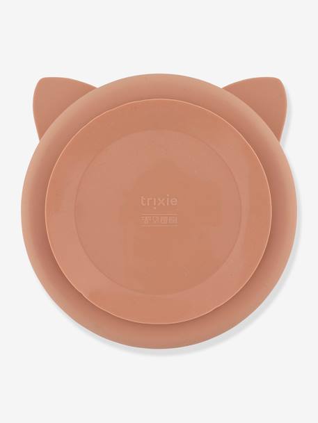 Assiette en silicone avec compartiments Animal Mr Dino+Mr Fox+Mr Lion+Mrs Cat 8 - vertbaudet enfant 