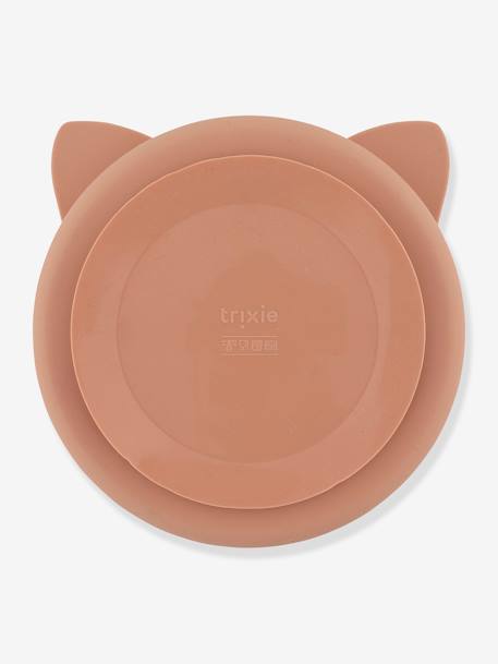 Assiette en silicone avec compartiments TRIXIE Animal Mr Dino+Mr Fox+Mr Lion+Mrs Cat 8 - vertbaudet enfant 
