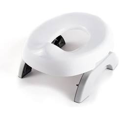 Puériculture-Toilette de bébé-Propreté et change-INGENUITY 2en1 Pot de voyage et anneau pour toilettes, my travel potty deluxe, pliable, poignées intégrées