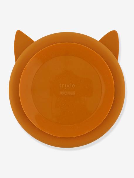 Assiette en silicone avec compartiments Animal Mr Dino+Mr Fox+Mr Lion+Mrs Cat 4 - vertbaudet enfant 