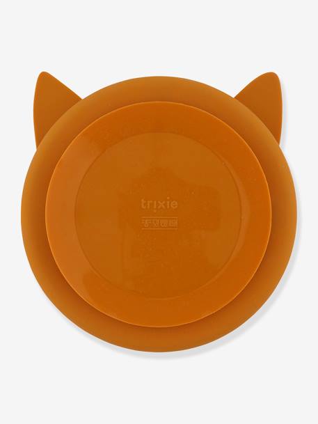 Assiette en silicone avec compartiments TRIXIE Animal Mr Dino+Mr Fox+Mr Lion+Mrs Cat 4 - vertbaudet enfant 