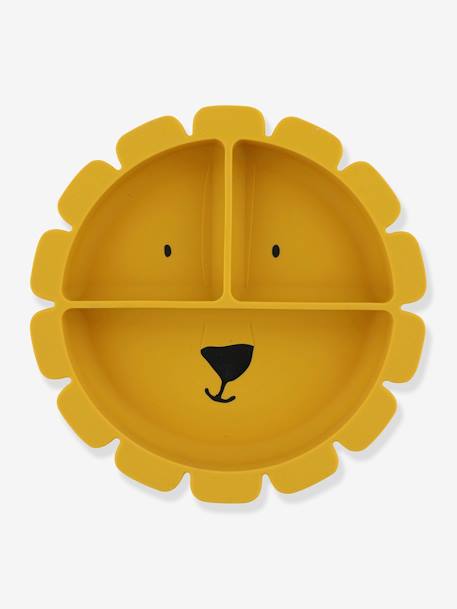 Assiette en silicone avec compartiments TRIXIE Animal Mr Dino+Mr Fox+Mr Lion+Mrs Cat 5 - vertbaudet enfant 