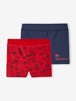 -Lot de 2 shorties de bain garçon