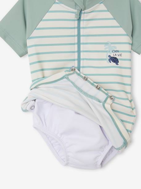 Combinaison Anti-UV Petit Bateau Bébé Garçon - 78% Polyamide, 22% Élasthanne