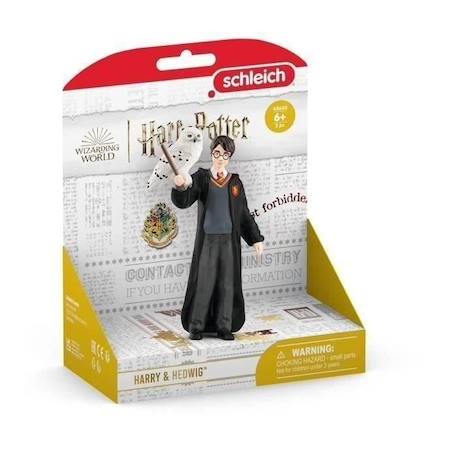 Harry et Hedwige, Figurine de l'univers Harry Potter®,  pour enfants dès 6 ans, 4 x 2,5 x 10 cm - schleich 42633 WIZARDING WORLD BLANC 3 - vertbaudet enfant 