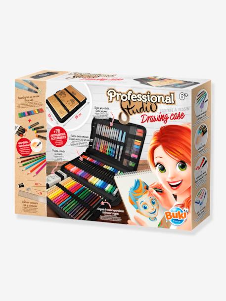 Professional Studio - Trousse à dessin - multicolore 1 - vertbaudet enfant 