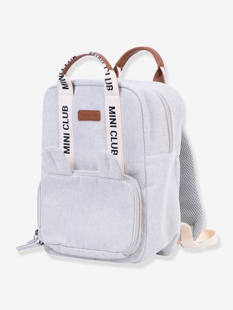 Sac à dos Mini Club en toile Off white+vert 2 - vertbaudet enfant 