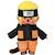 Bandai - Monchhichi - Peluche Monchhichi Naruto Shippuden - Peluche toute douce 20 cm pour enfants et adultes - SE241088 ORANGE 2 - vertbaudet enfant 