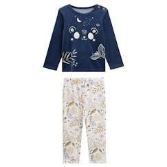 Bébé-Pyjama, surpyjama-Pyjama bébé 2 pièces en velours Tropic Moon