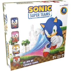 Jeu de société - ASMODEE - Sonic Super Teams - Course familiale endiablée - 2 joueurs ou plus - 20 min  - vertbaudet enfant