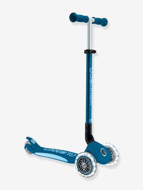 Primo Foldable Lights - Trottinette Pliable Lumineuse à 3 Roues - bleu pétrole 1 - vertbaudet enfant 