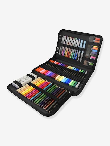 Professional Studio - Trousse à dessin - multicolore 2 - vertbaudet enfant 