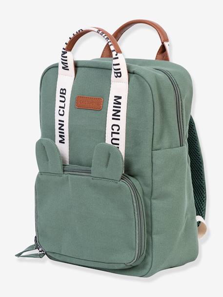 Sac à dos Mini Club en toile Off white+vert 8 - vertbaudet enfant 