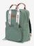 Sac à dos Mini Club en toile Off white+vert 8 - vertbaudet enfant 