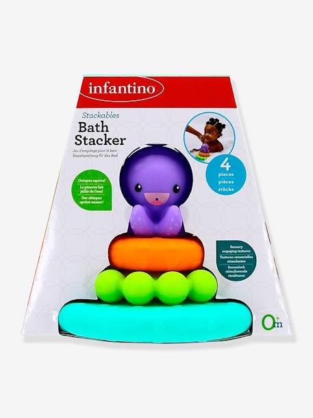 Pyramide de bain Pieuvre - INFANTINO multicolore 2 - vertbaudet enfant 
