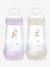 Lot de 2 biberons 260 ml Easy Start anti-colique Nature Guardian Lilas + sable+Océan + sable 1 - vertbaudet enfant 