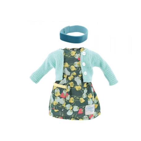Habillage pour poupée Minouche 34 cm - Petitcollin - Lyana - Vert VERT 1 - vertbaudet enfant 