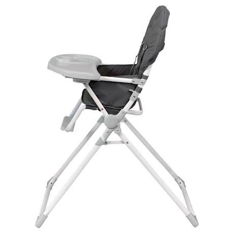 BAMBISOL Chaise haute fixe avec tablette réglable en profondeu grise GRIS 2 - vertbaudet enfant 