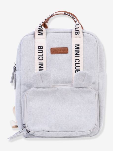 Sac à dos Mini Club en toile Off white+vert 1 - vertbaudet enfant 