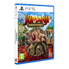 Jouet-Jeux vidéos et jeux d'arcade-Jumanji - Aventures Sauvages - Jeu PS5
