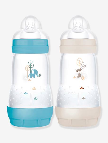 Lot de 2 biberons 260 ml Easy Start anti-colique Nature Guardian Lilas + sable+Océan + sable 2 - vertbaudet enfant 