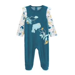 Pyjama bébé en velours Moana  - vertbaudet enfant