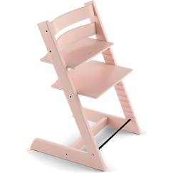 -Chaise haute réglable - STOKKE - Tripp Trapp® - Rose poudre - Bébé - 15 kg - 6 mois