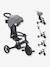 Tricycle Explorer Pliable 4 en 1 - gris+olive+rose+taupe 1 - vertbaudet enfant 