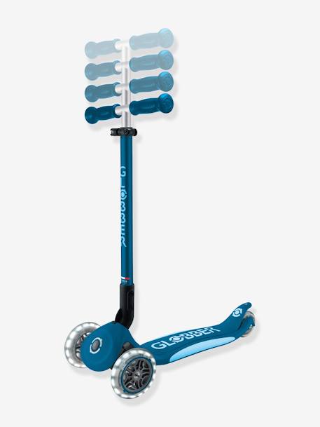 Primo Foldable Lights - Trottinette Pliable Lumineuse à 3 Roues - bleu pétrole 5 - vertbaudet enfant 