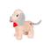 Gipsy Toys - Fun puppies sonores - 18 cm - Beige foulard Rouge BLANC 2 - vertbaudet enfant 