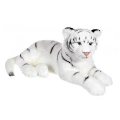Jouet-Gipsy Toys - Fauve Allongé - 60 cm - Tigre Blanc - 60 cm