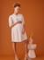 Robe grossesse boutonnée en broderie anglaise écru 1 - vertbaudet enfant 