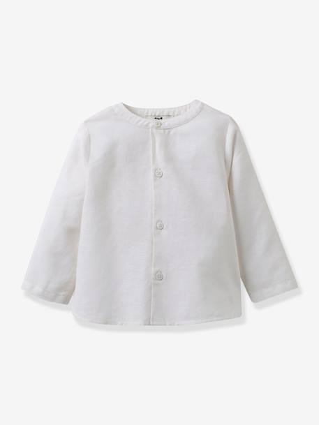 Chemise garçon collection fêtes et mariages blanc 1 - vertbaudet enfant 