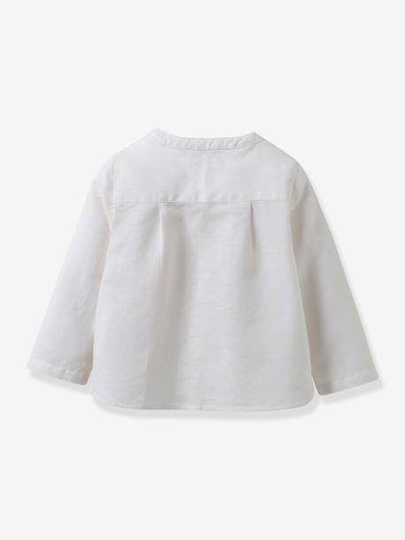 Chemise garçon collection fêtes et mariages blanc 2 - vertbaudet enfant 