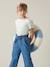 Pantalon large fille en denim light CYRILLUS stone 1 - vertbaudet enfant 