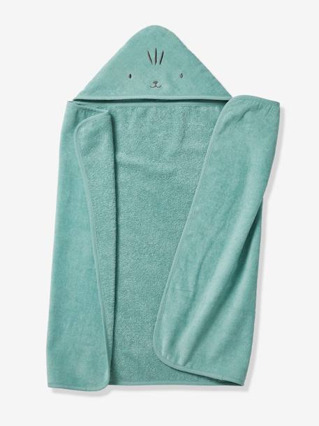 Cape De Bain Parent-bébé VERTBAUDET - Imprimé Baleines - Sécurité Et Confort