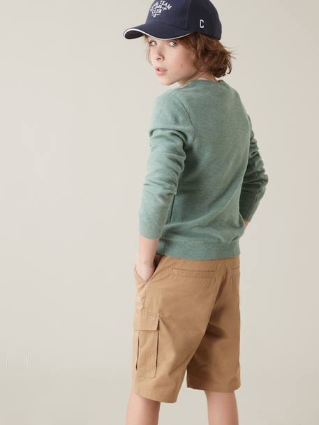 Sweat garçon vert d'eau 4 - vertbaudet enfant 