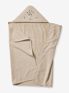 Linge de maison et décoration-Linge de bain bébé-Cape de bain / Serviette à capuche Bébé et Enfant, avec coton recyclé