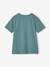 Tee-shirt garçon motif à sequins réversibles blanc+bleu nuit+bleu océan+écru+vert d'eau 31 - vertbaudet enfant 