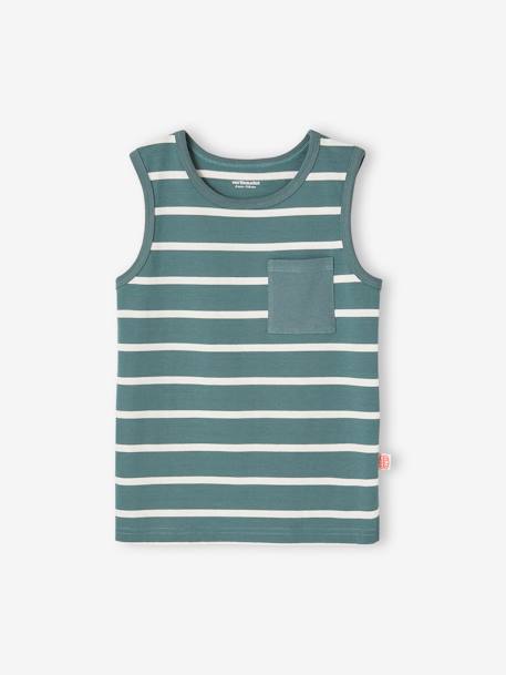 Débardeur O'Neill Vert Garçon - Tank Top 100% Coton Pour Sport Et été