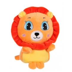 Jouet-Premier âge-Peluches-Gipsy Toys - Lion Yali - Collectimals  - 10 cm - Orange