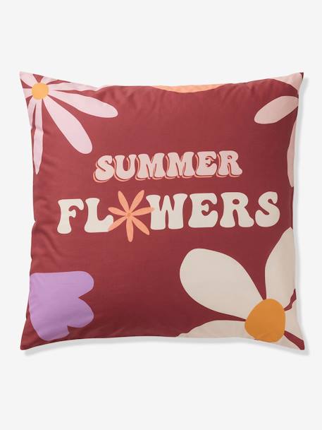 Parure housse de couette et taie d'oreiller IBIZA, avec coton recyclé multicolore 3 - vertbaudet enfant 