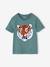 Tee-shirt garçon motif à sequins réversibles blanc+bleu nuit+bleu océan+écru+vert d'eau 29 - vertbaudet enfant 