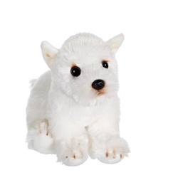-Gipsy Toys - Chien Westie Floppipup -  - 22 cm - Blanc