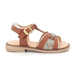 Chaussures-Chaussures fille 23-38-ASTER Sandales Tawina camel
