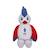 Gipsy Toys - Coq Peluche - Equipe de France Paralympique - Peluche Officielle Sous Licence - 24 cm assis ROUGE 4 - vertbaudet enfant 