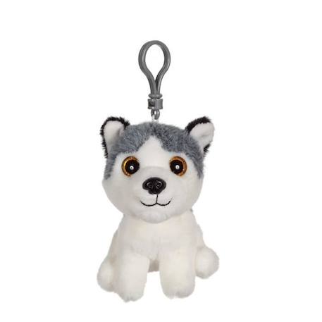 Gipsy Toys - Porte-clés Chien Husky - 12 cm - Gris & Blanc GRIS 1 - vertbaudet enfant 