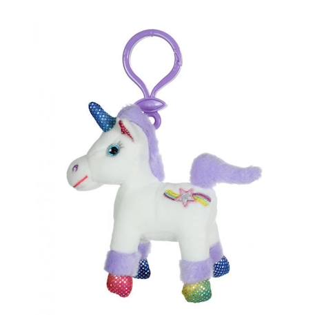 Gipsy Toys - Porte-clés - Licorne Lica Bella 10 cm - Violet VIOLET 1 - vertbaudet enfant 